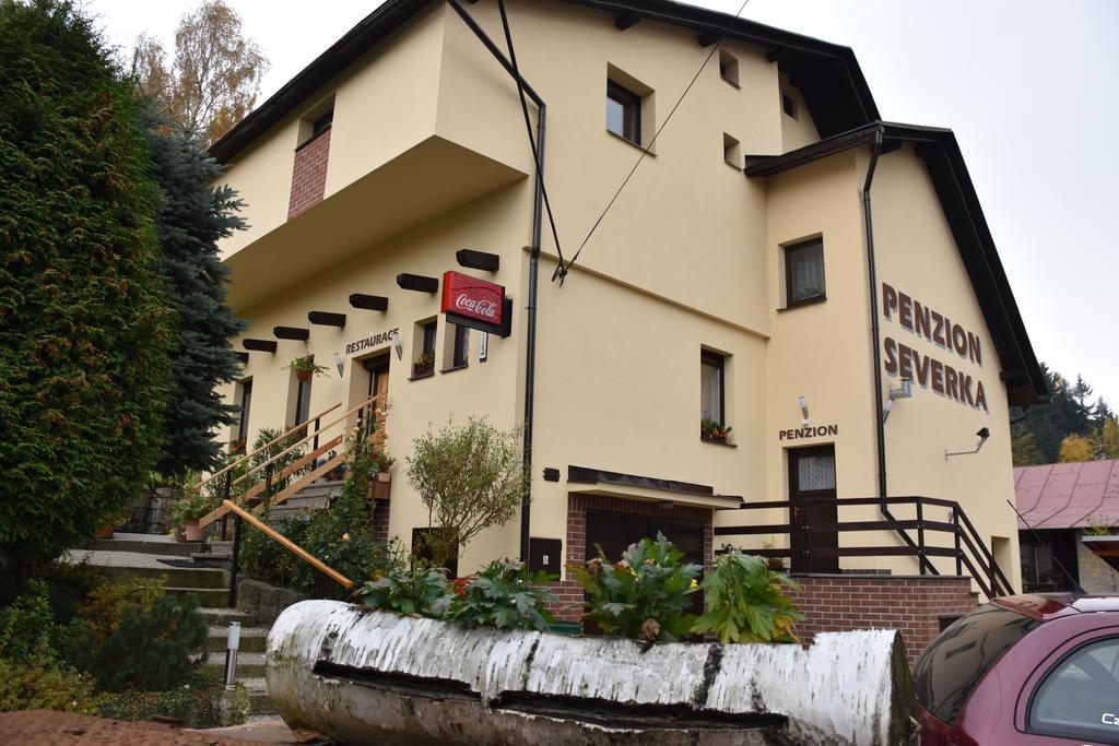 Penzion Severka Smržovka Zewnętrze zdjęcie